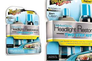 Zestaw do pielęgnacji reflektorów MEGUIARS - Perfect Clarity 2-step Headlight Kit