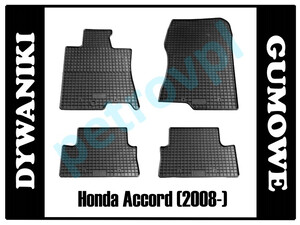 Honda Accord 08-, Dywaniki PETEX gumowe ORYGINAŁ