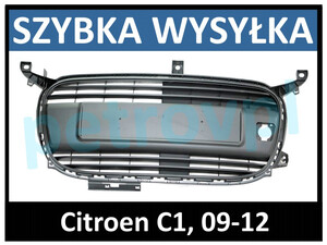 Citroen C1 09-12, Atrapa kratka zderzaka ŚRODEK