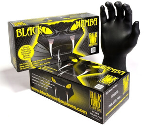 Rękawice nitrylowe - BLACK MAMBA NITRILE rozmiar XXL