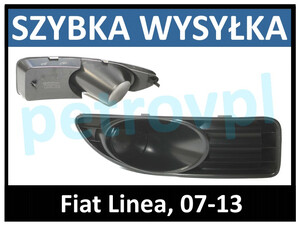 Fiat Linea 07-13, Atrapa kratka zderzaka nowa PRAWA