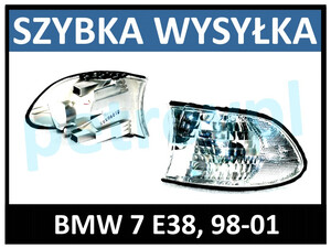 BMW 7 E38 98-01, Kierunkowskaz biały nowy LEWY
