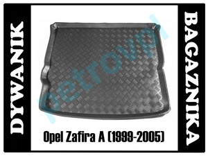 Opel Zafira 99-05, Dywanik MATA wkład bagażnika BM