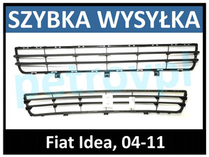 Fiat Idea 04-11, Atrapa kratka zderzaka new ŚRODEK
