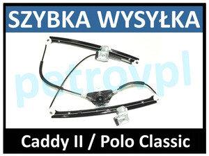 Caddy II Polo Classic, Podnośnik szyby MAN przód L