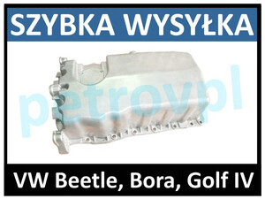 VW Beetle Bora Golf IV, Miska olejowa 1,6 1,9 TDI