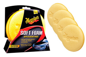 Aplikator MEGUIARS - Soft Foam Applicator Pad (4-pack bulk)