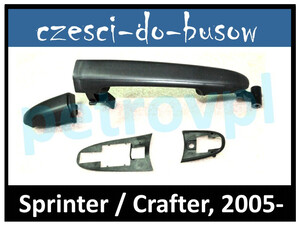 Crafter Sprinter 05-, Klamka przód przednia PRAWA