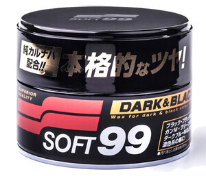 Wosk dla ciemnych lakierów SOFT99 - Dark & Black Wax 300g