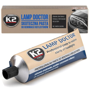 Polerowanie reflektorów K2 - Lamp Doctor renowacja pasta 60g
