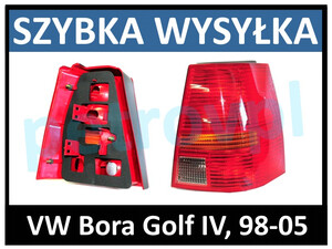 VW Bora Golf IV, Lampa tylna KOMBI ORYG. nowa PRAWA