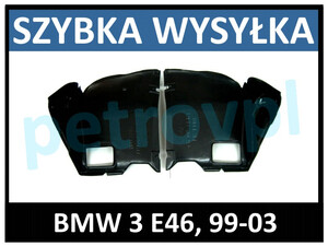 BMW 3 E46 Coupe 99- Nadkole przednie nadkola przód