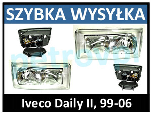 Iveco Daily II 99-06, Reflektor lampa nowa L+P kpl