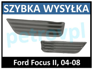 Ford Focus 04-08, Atrapa kratka zderzaka new LEWA