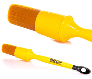 Pędzelek delikatny WORK STUFF - Detailing Brush ALBINO Orange 30mm