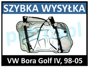 VW Bora/Golf IV, Podnośnik szyby 5D ELE przód PRAWY