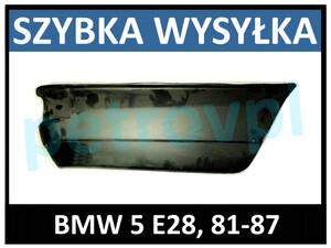 BMW 5 E28 81-88, Narożnik błotnika tylnego PRAWY