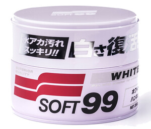 Wosk dla jasnych lakierów SOFT99 - White Soft Wax 350g