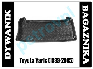 Toyota Yaris 99-, Dywanik MATA wkład bagażnika BM