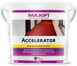 Czyszczenie tapicerki/wykładzin wzmacniacz MAXIFI - Accelerator 2kg