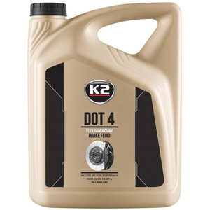 Płyn hamulcowy K2 - DOT-4 Brake Fluid 5L