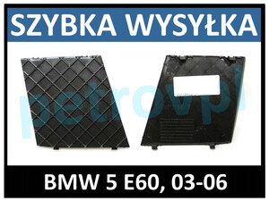 BMW 5 E60 03-06, Atrapa kratka zderzaka M-PAKIET PRAWA
