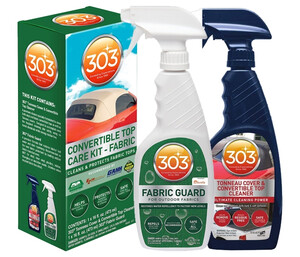 Zestaw do dachów Cabrio 303 - Convertible Top Cleaning Kit FABRIC