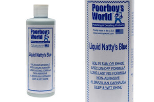 Wosk w płynie naturalny POORBOY'S - Liquid Natty's Blue Wax 473ml
