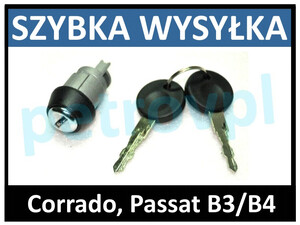 VW Corrado / Passat B3 B4, STACYJKA + klucze