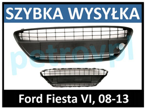 Ford Fiesta 08-, Atrapa kratka zderzaka new ŚRODEK
