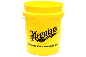 Wiadro profesjonalne MEGUIARS - Professional Wash Bucket - Yellow 18,9L