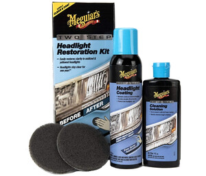 Zestaw do renowacji reflektorów MEGUIARS - Headlight Restoration Kit Two Step