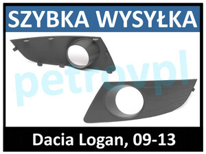 Dacia Logan 09-12, Atrapa kratka zderzaka LEWA