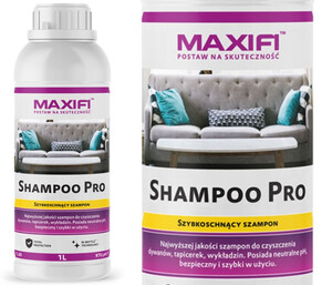 Szampon do tapicerki/wykładzin MAXIFI - Shampoo Pro 1L
