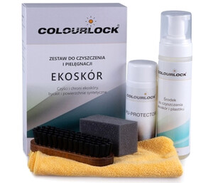Zestaw do czyszczenia ekoskóry - Colourlock Ekoskóra 3w1