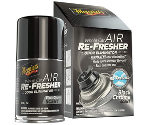 Eliminator zapachów MEGUIARS - Air Re-freshner Black Chrome Scent