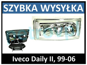 Iveco Daily II 99-06, Reflektor lampa nowa LEWA