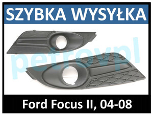 Ford Focus 04- Coupe, Atrapa kratka zderzaka hal PRAWA