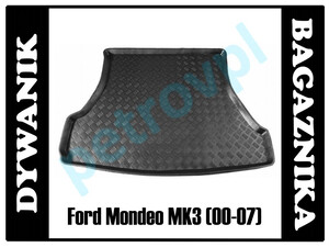 Ford Mondeo 00-, Dywanik wkład bagażnika SEDAN BM