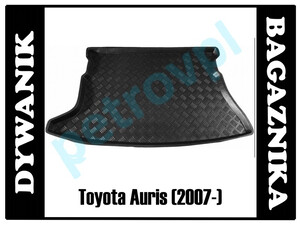 Toyota Auris 07-, Dywanik MATA wkład bagażnika BM