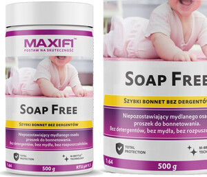 Bonnet do tapicerek/wykładzin MAXIFI - Soap Free 500g