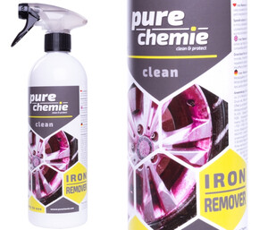 Mycie felg PURE CHEMIE - Iron Remover 750ml efekt krwawienia