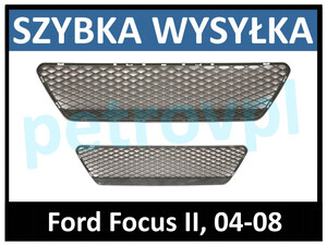 Ford Focus 04- Coupe, Atrapa kratka zderzaka ŚRODEK