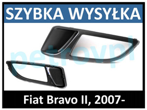 Fiat Bravo 2007-, Atrapa kratka zderzaka hal LEWA