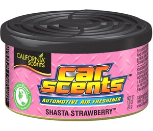 CALIFORNIA CAR SCENTS - zapach truskawki w bitej śmietanie - SHASTA STRAWBERRY
