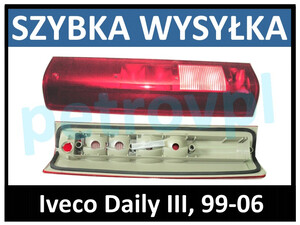 Iveco Daily III 99-06, Lampa tylna BUS nowa ORYG. LEWA