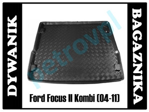 Ford Focus II 04- Dywanik wkład bagażnika KOMBI BM